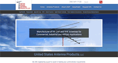 Desktop Screenshot of antennas.usantennaproducts.com